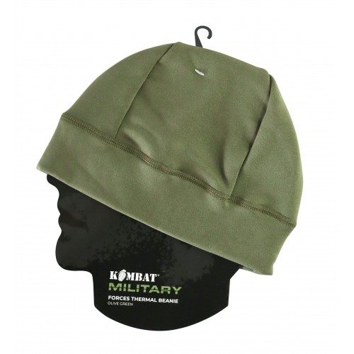 Forces Thermal Beanie - Olive Green, Stay warm and comfortable in all conditions with the Forces Thermal Beanie